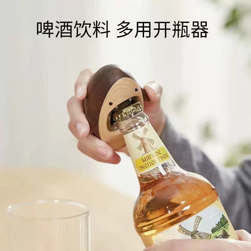 Wooden Shark Bottle Opener